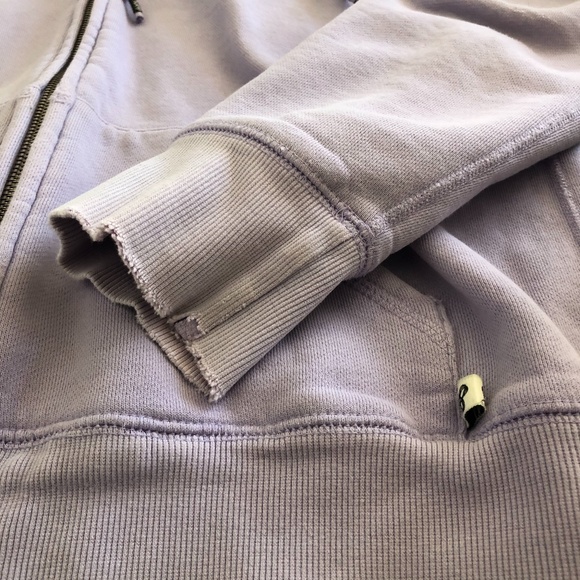 TNA Purple Zippered Hoodie - Picture 3 of 6